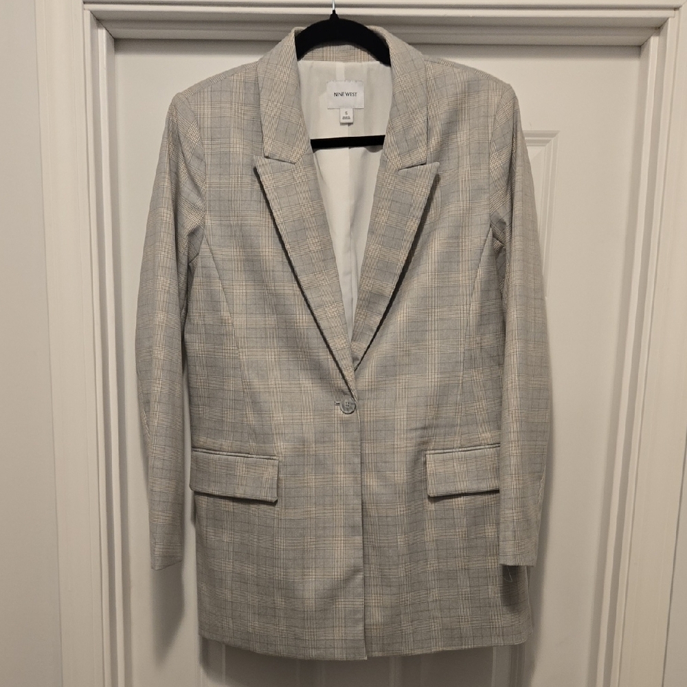 Nine West Elegant Cream Blazer